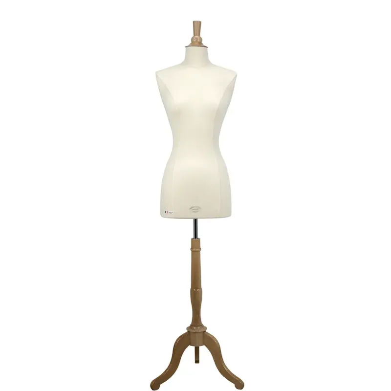 Buste de couture femme Vendôme – Trépied bois, tailles S à XXXL