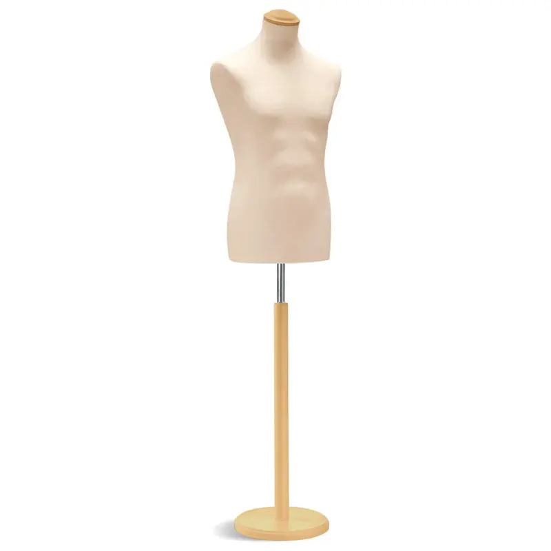 Buste homme de couture Vetrina — base ronde, 3 coloris