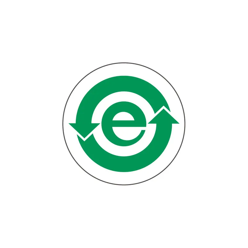 Chinesische RoHS-Etiketten - E-Symbol