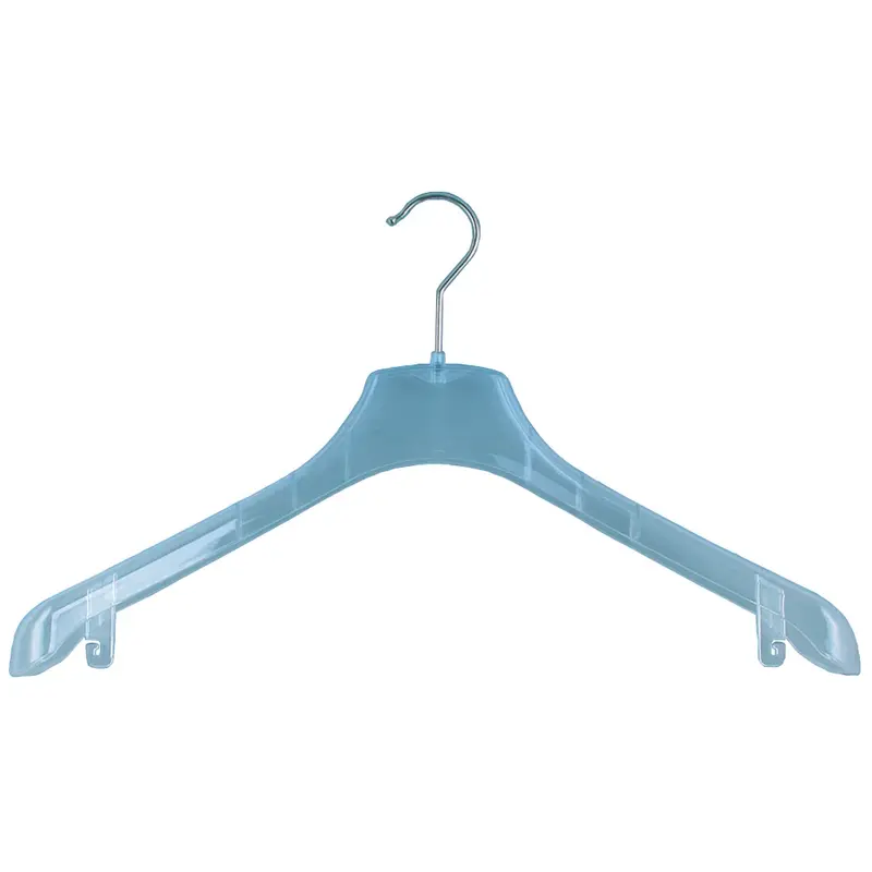 Cintre plastique recyclé transparent 32 cm – lot de 20