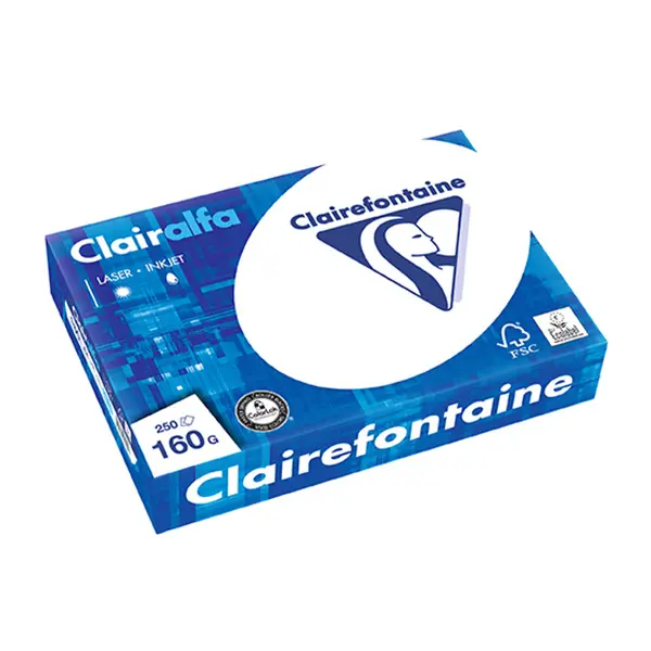 Clairalfa, superweiss, 160g/m², A4