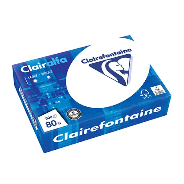 Clairalfa, superweiss, 80g/m², A4