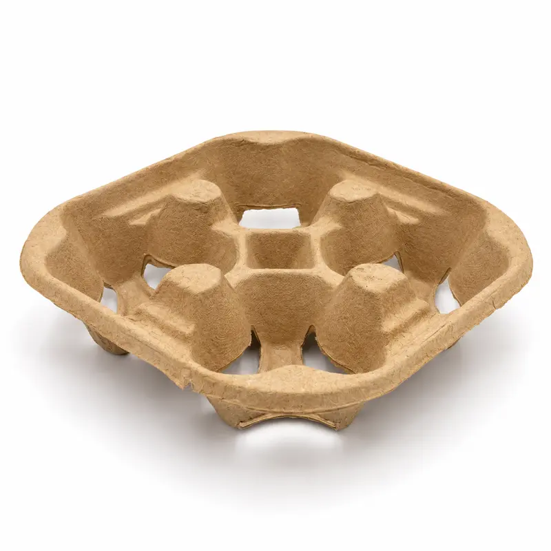 Cup Carrier / Becherhalter (4er), Pappe, 21 x 21 x 4 cm, 180 Stk.