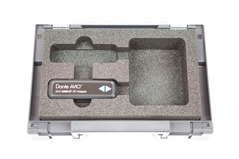Dante AVIO Adapter Case inkl. Inlay