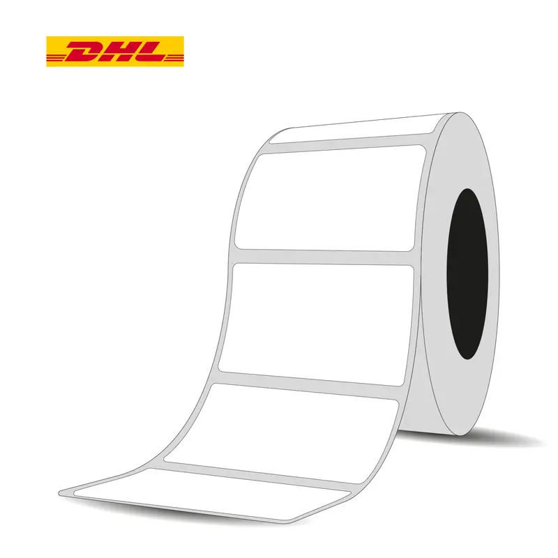 DHL Warenpost-Etiketten 100x70mm für Industrie-Etikettendrucker (3 Zoll Kern)