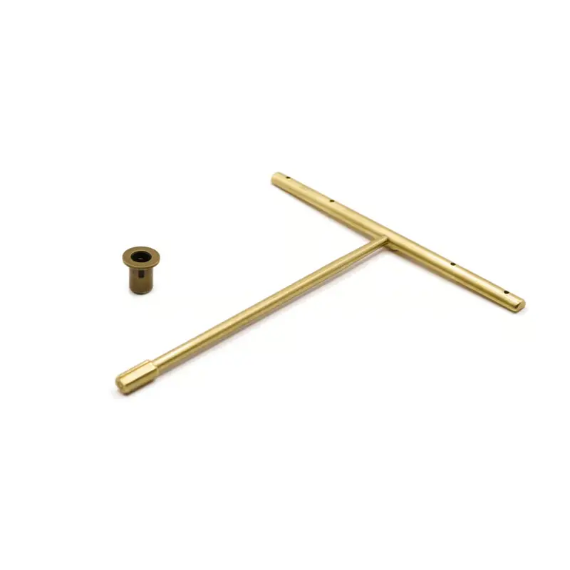 Double T-Bar laiton pour boucles d'oreilles