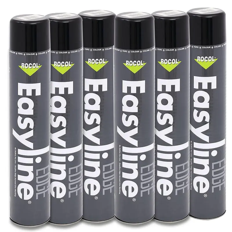 Easyline-Farbsprühdosen - Permanent - Schwarz