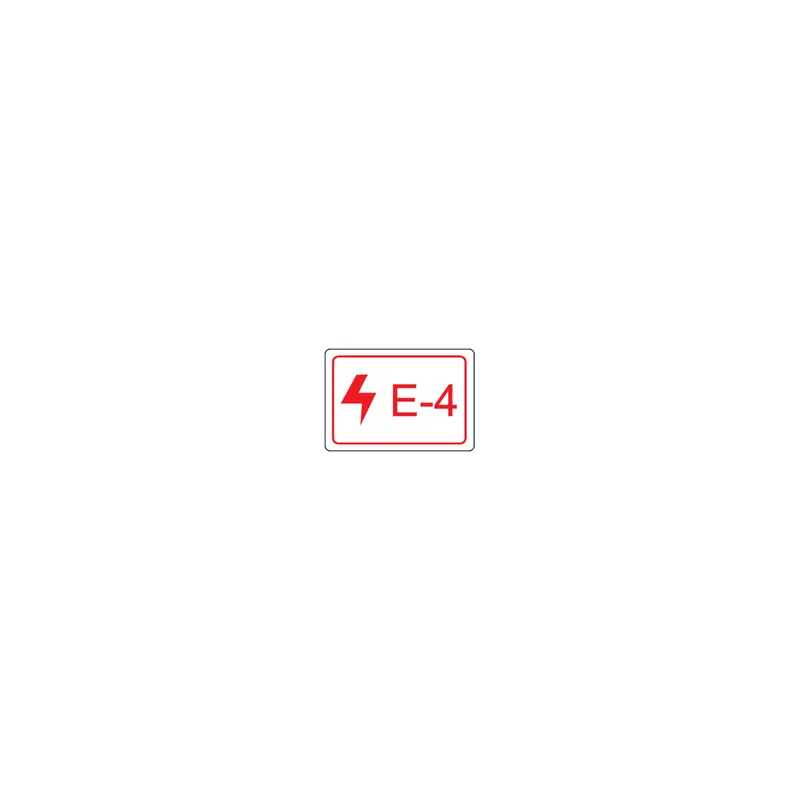 Etikett für Energiequellen - Elektrik