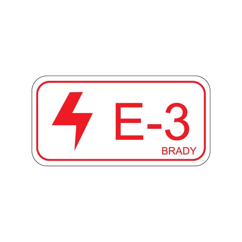 Etikett für Energiequellen - Elektrik