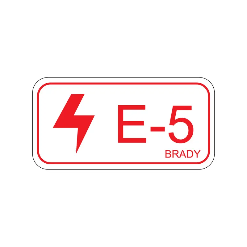 Etikett für Energiequellen - Elektrik