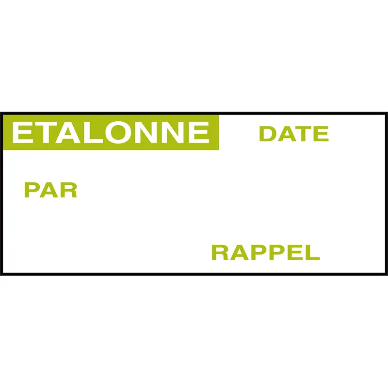 Etiquettes à compléter - Divers (produit francophone)