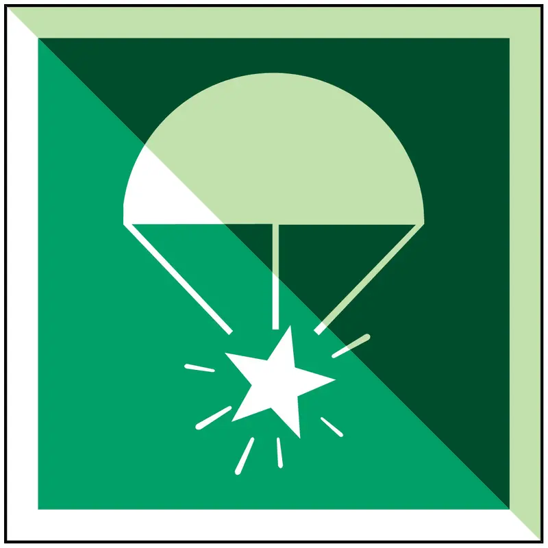 Fallschirm-Signalrakete - IMO