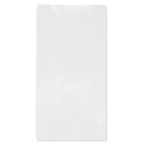 Faltenbeutel 18x34 cm, 35 g/m², weiß