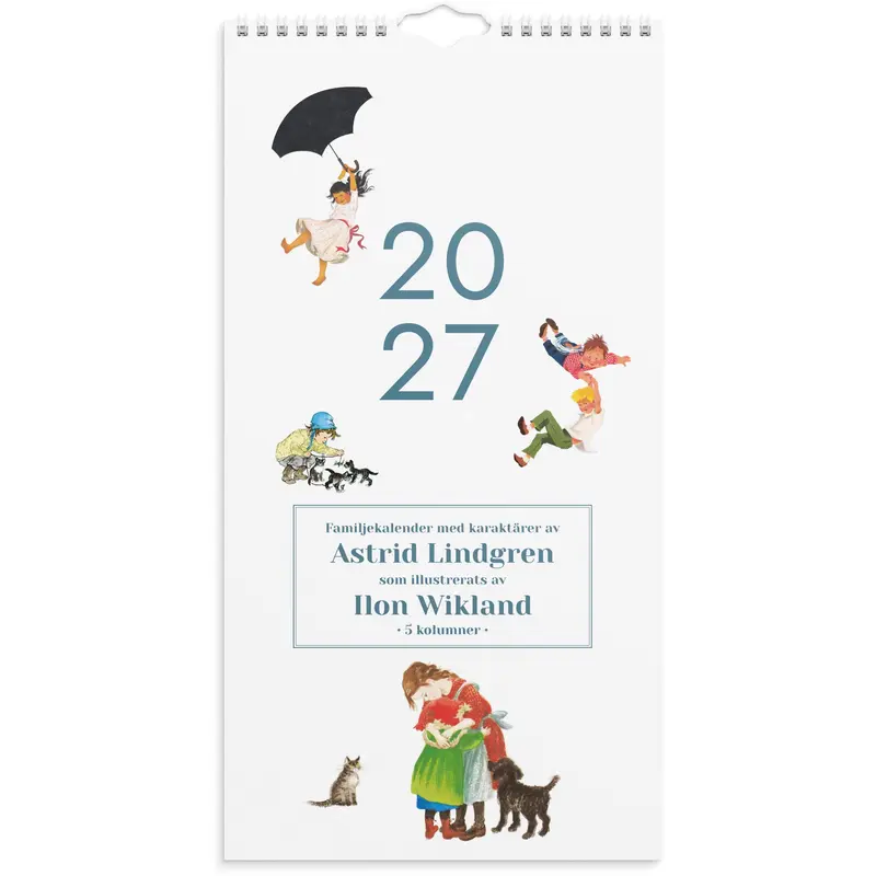 Familienkalender Astrid Lindgren Märchen 2027