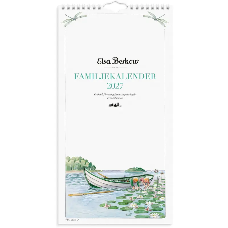 Familienkalender Elsa Beskow 2027
