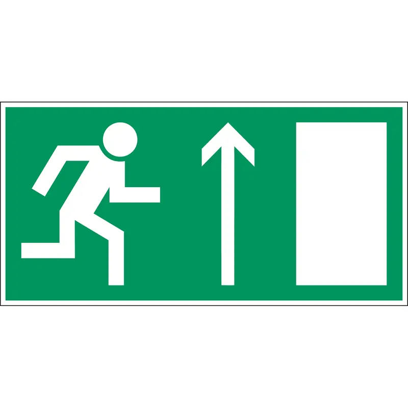 Fluchtwegkennzeichnung - Notausgang