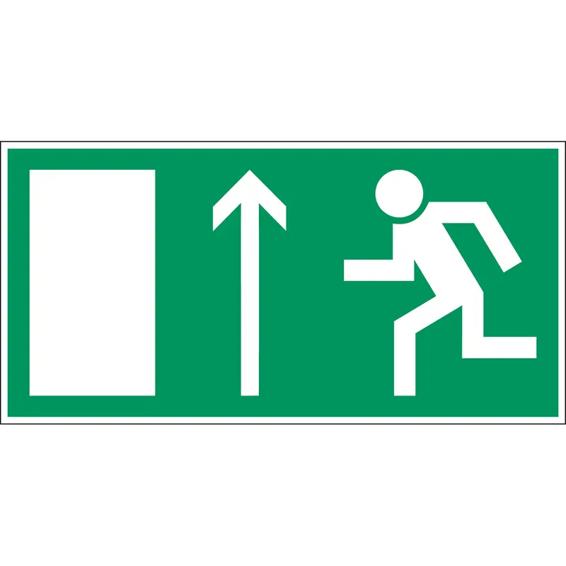 Fluchtwegkennzeichnung - Notausgang