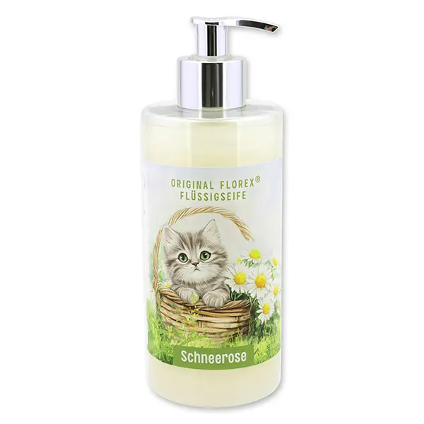 Flüssigseife Schneerose "Katze"
