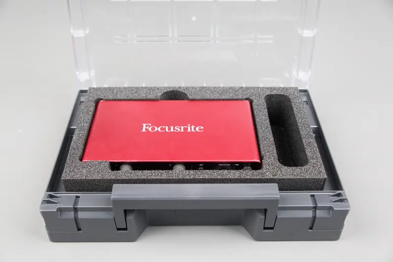 Focusrite Scarlett 4i4 3rd Gen Case inkl. Inlay