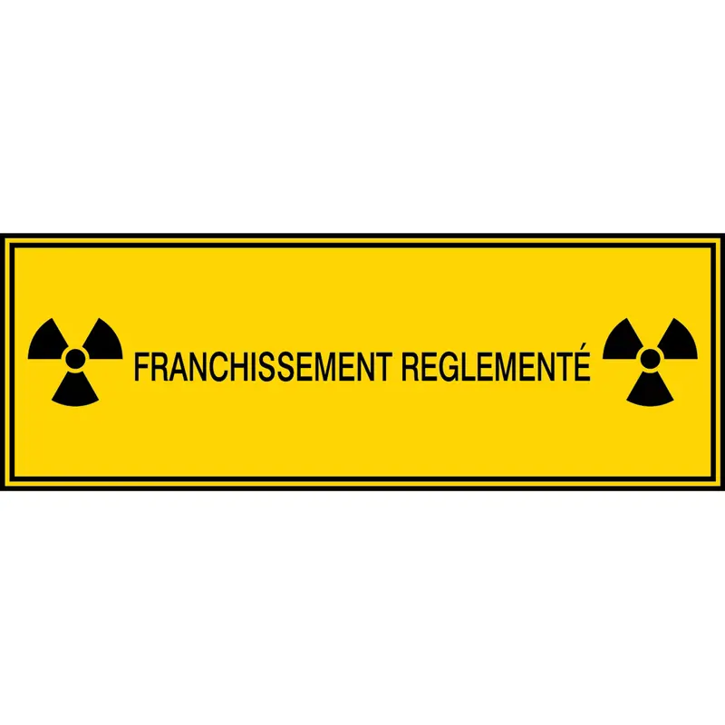 Franchissement réglementé (produit francophone)