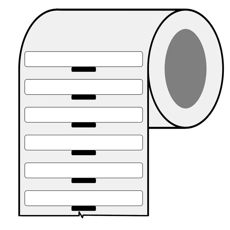 Für den Thermotransferdruck geeignete Etiketten