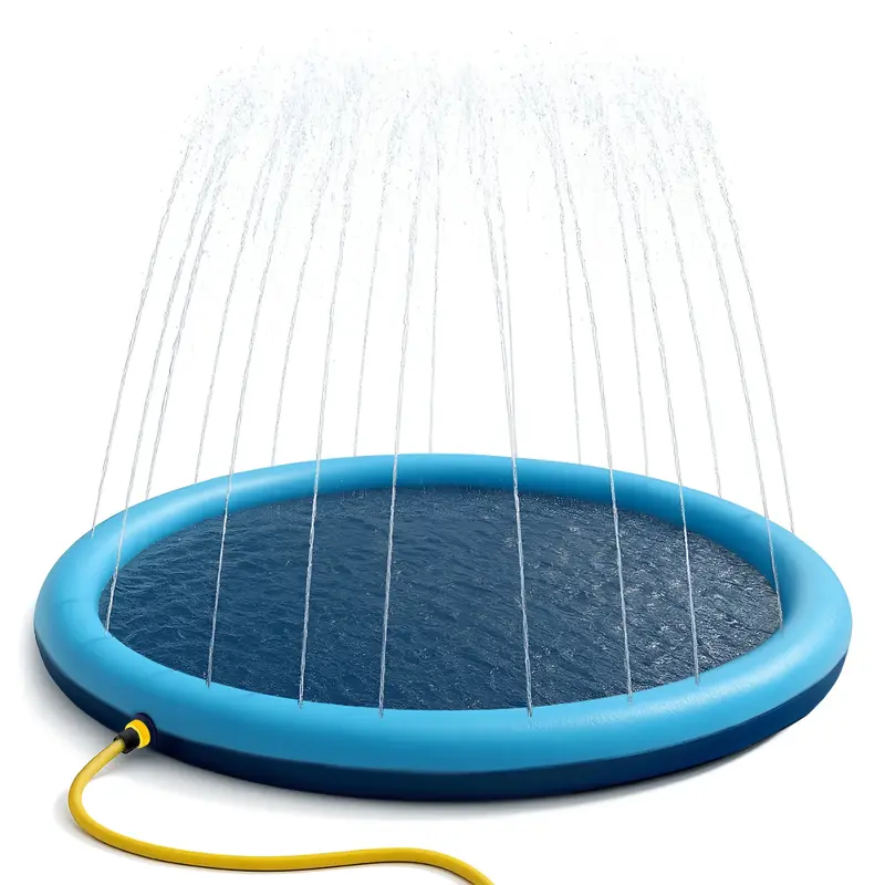 Garten Wasserspielmatte mit Sprinkler für Hunde und Kinder – 170 cm