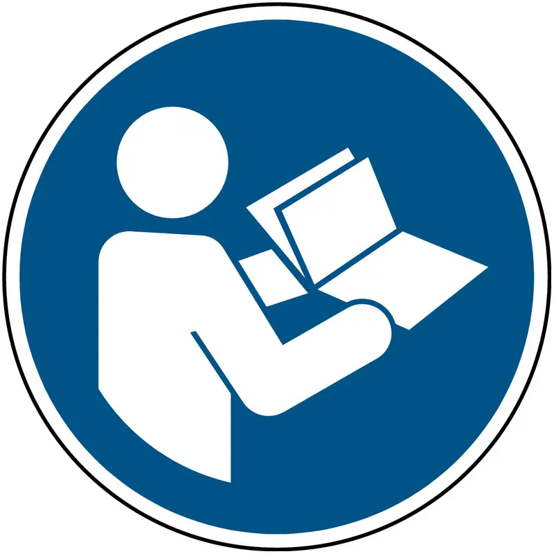Gebrauchsanweisung beachten - ISO 7010