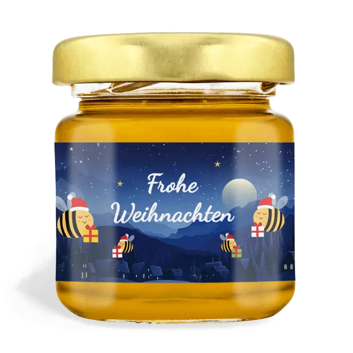 Gemütlicher Gregor - Rechteckiges Etikett 50g (Twist-Off)