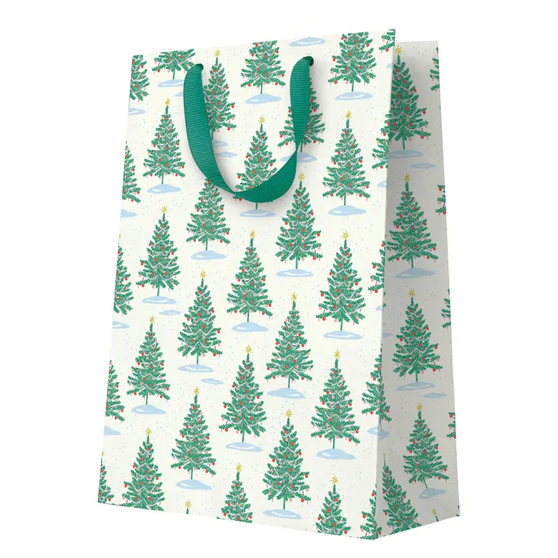 Geschenktasche L Cath Kidston Weihnachtsbäume