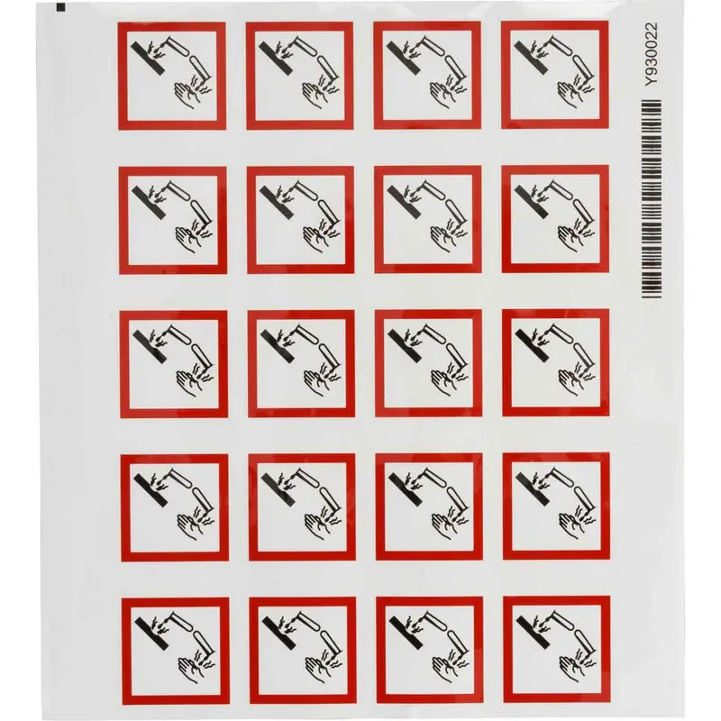 GHS-Piktogramme - Ätzend