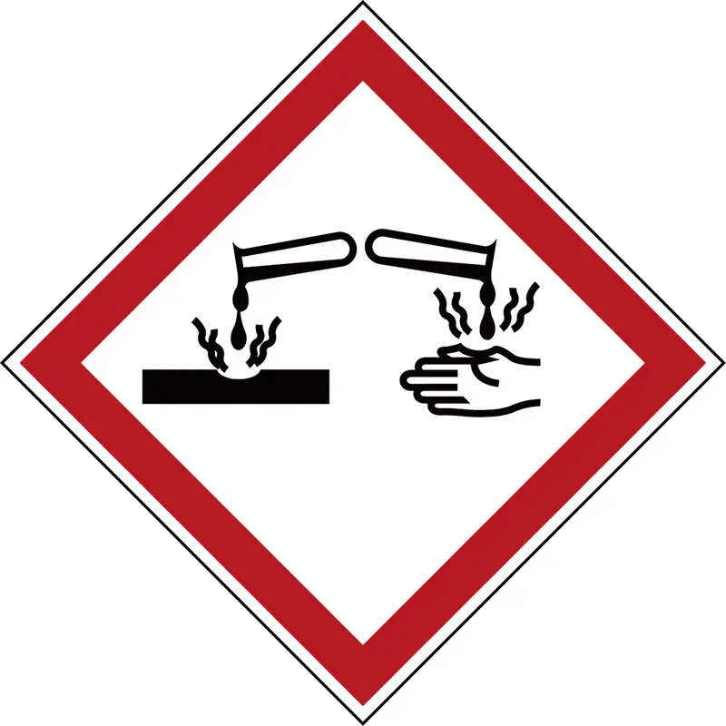 GHS-Piktogramme - Ätzend
