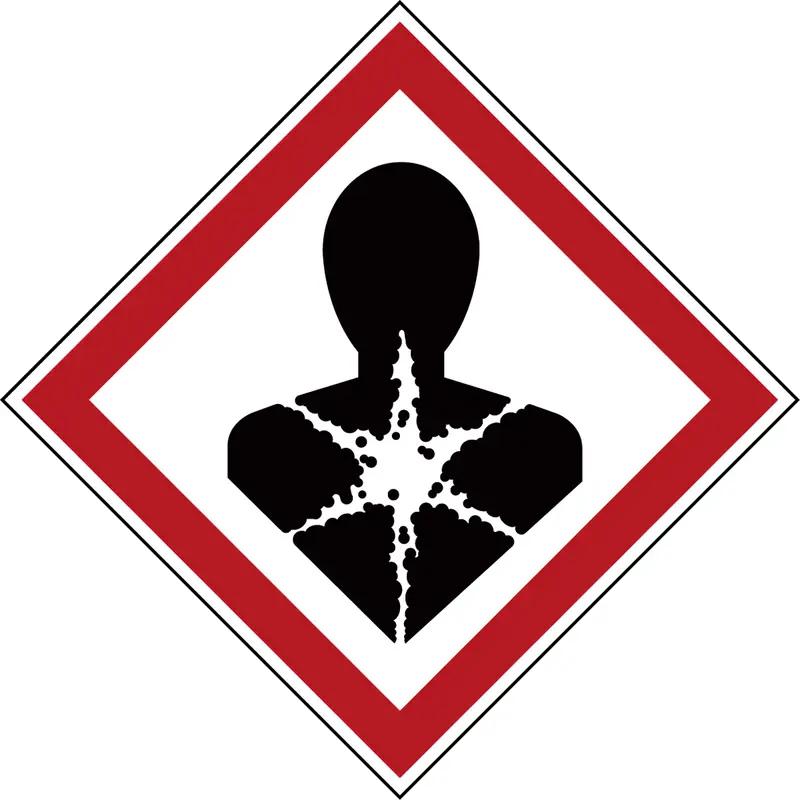 GHS-Piktogramme - Gesundheitsschädlich