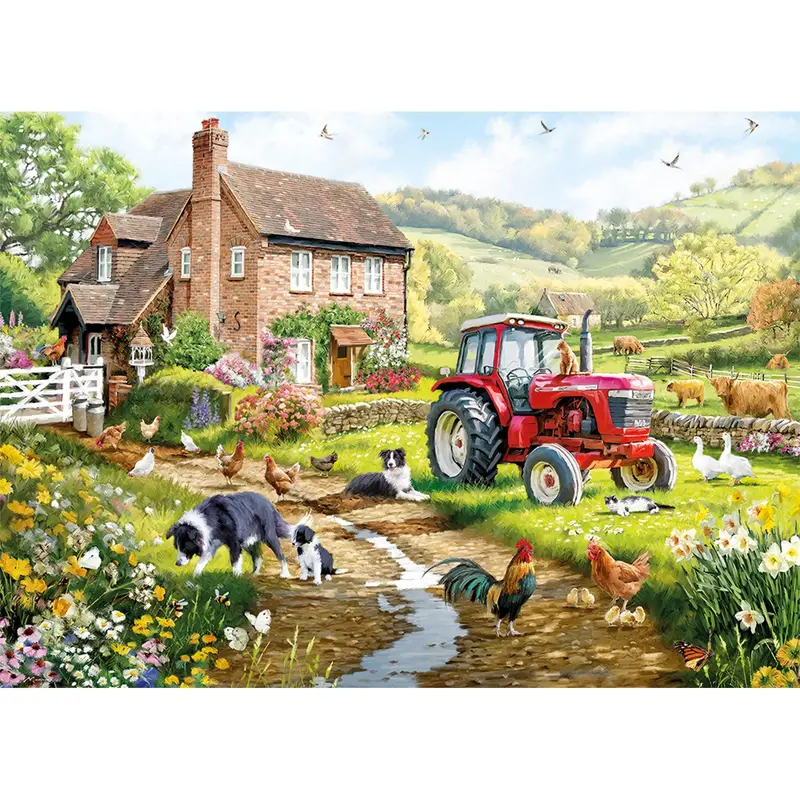 Gibsons Puzzle 1000 Bauernhof "Macneil Farm"