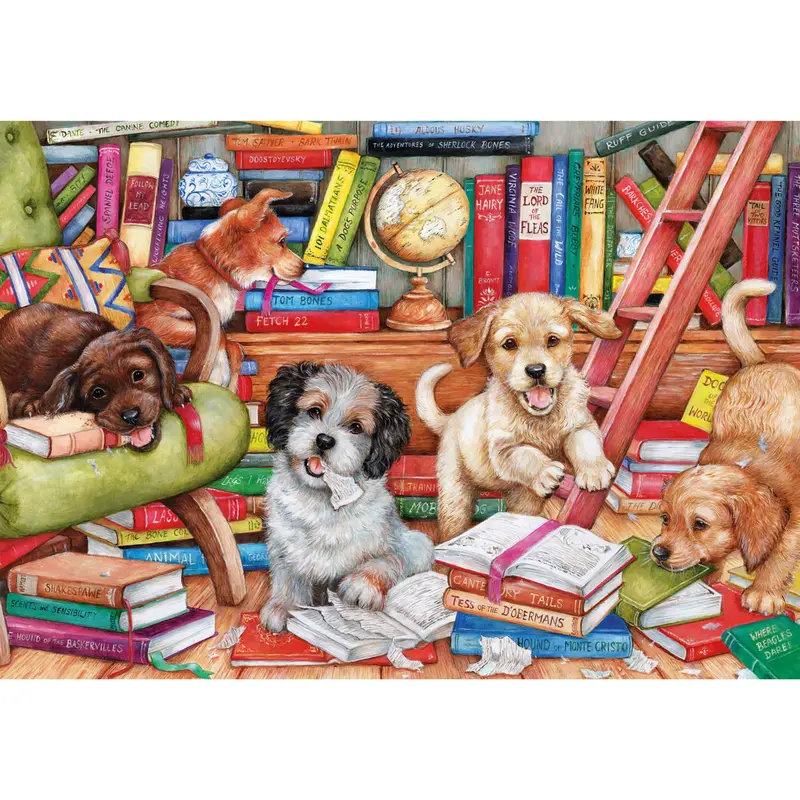 Gibsons Puzzle 1000 Hunde "Shaggy Dog Story"