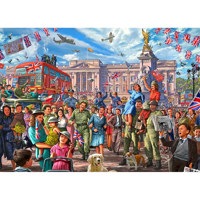 Gibsons Puzzle 1000 letzte Kriegstage "Final Days of War"