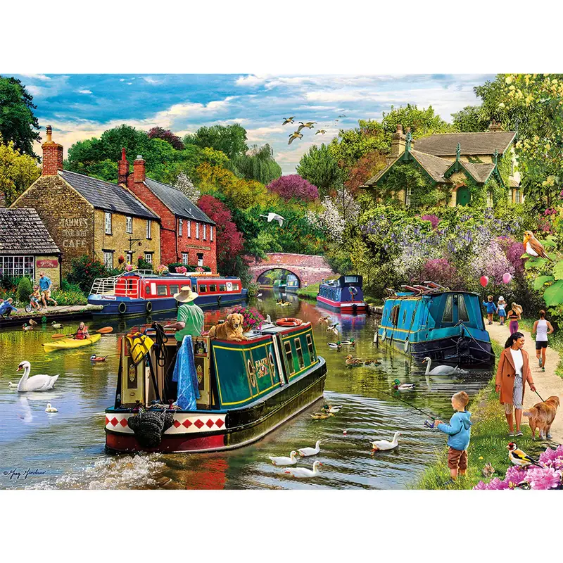 Gibsons Puzzle 1000 "River Retreat"