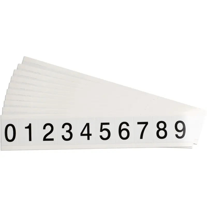 Gleiche Zahlen oder Buchstaben auf einer Karte