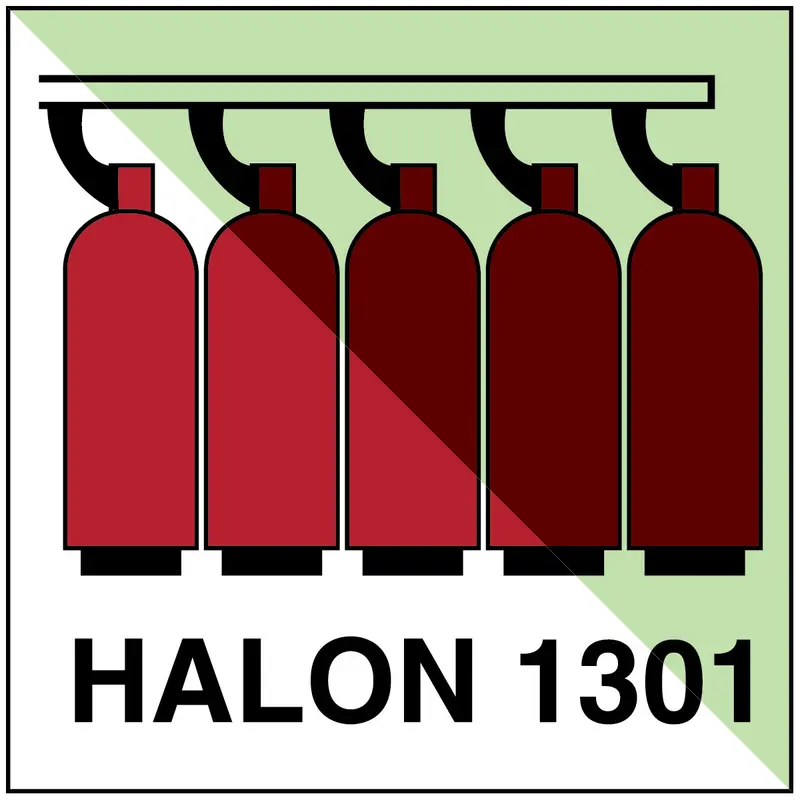 Halon 1301-Löschanlage - IMO