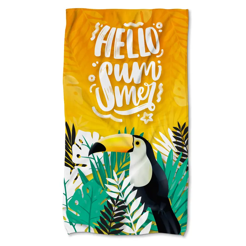 Handtuch aus Mikrofaser Hello Summer 80x150 cm