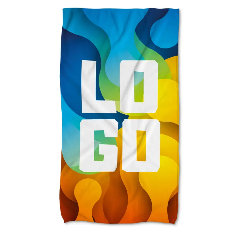 Handtuch aus Mikrofaser LOGO 80x150 cm