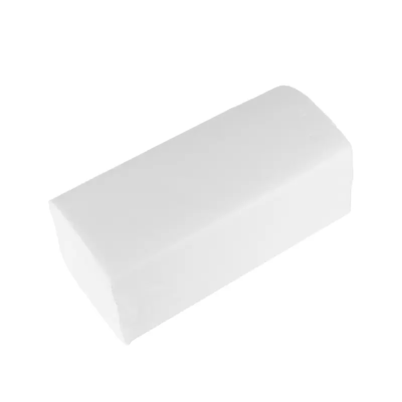 Handtuchpapier – weiß, 2-lagig, Zellstoff, V-Falz, 210 × 240 mm