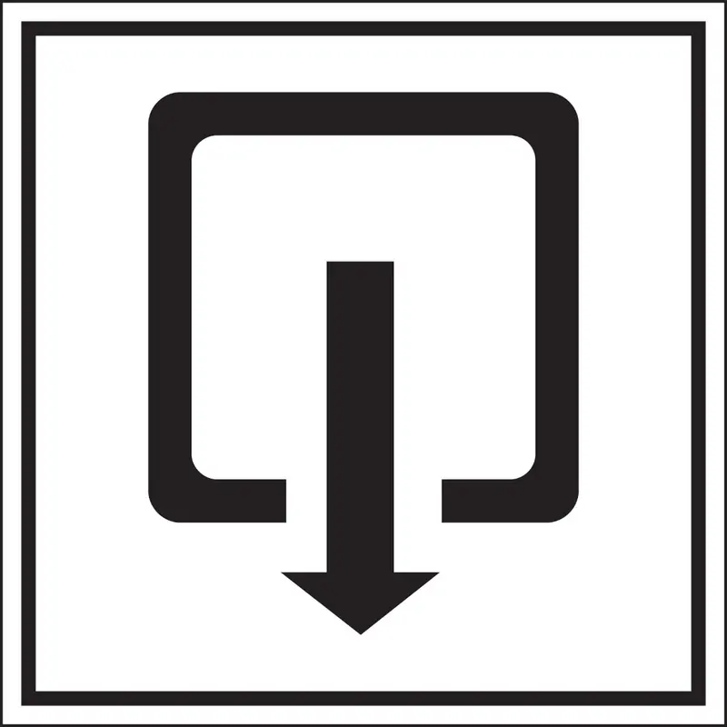 Hinweisschilder - Ausgang