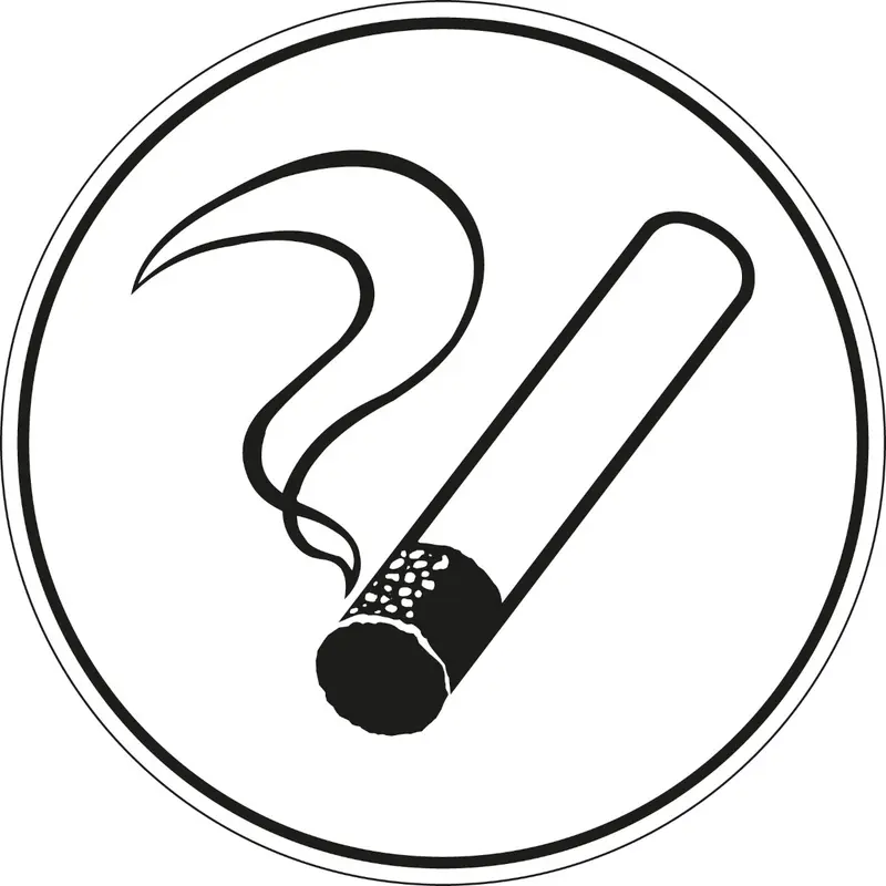 Hinweisschilder - Rauchen erlaubt