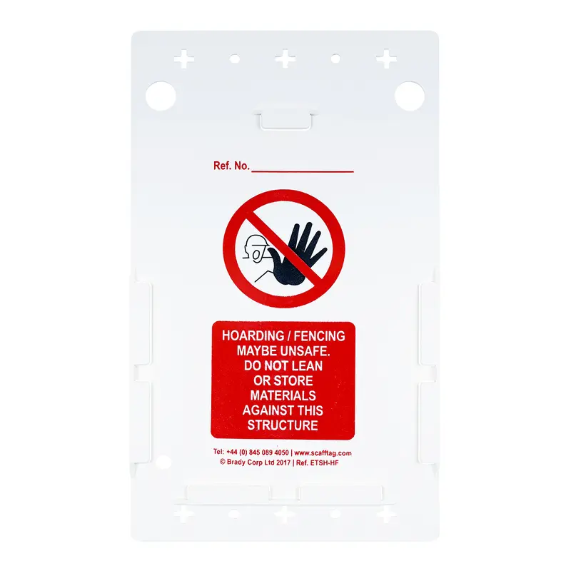 Hoarding/Fencing-tag-Halter