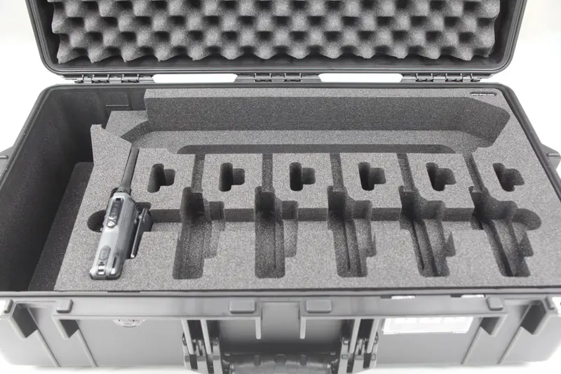 Hytera HP565 6er Set Case inkl. Inlay