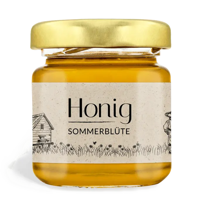 Idyllische Ida – Rechteckiges Etikett 50g (Twist-Off)