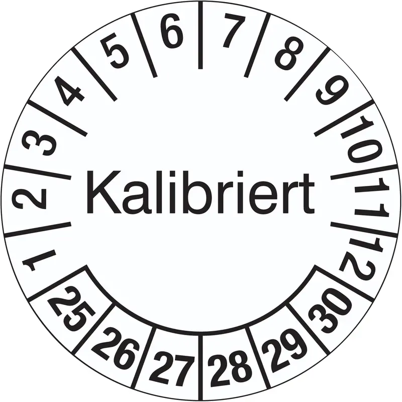 Inspection & Calibration Labels