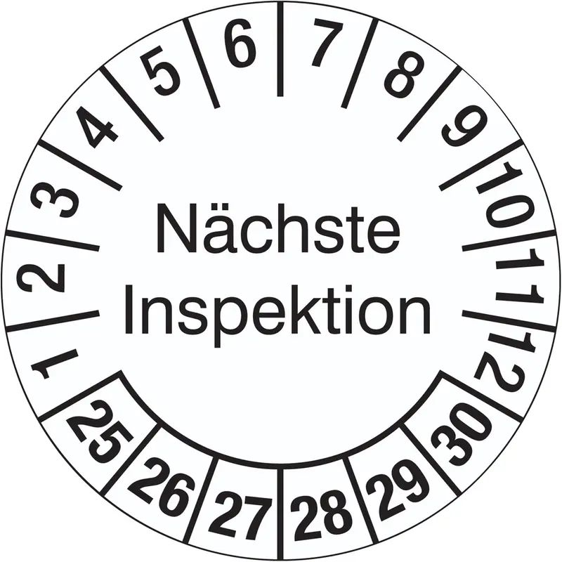 Inspection & Calibration Labels