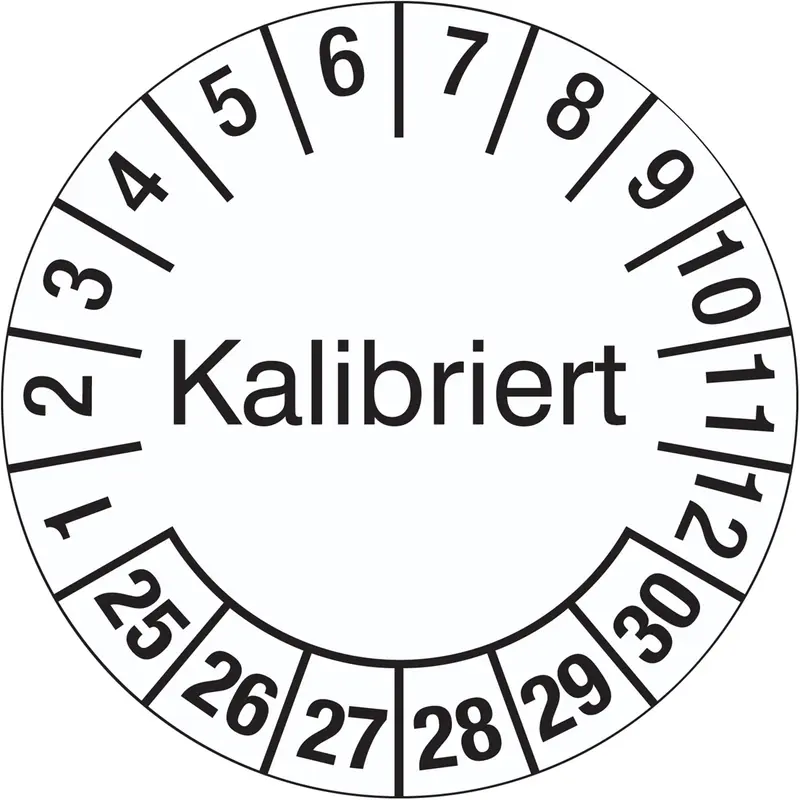Inspection & Calibration Labels