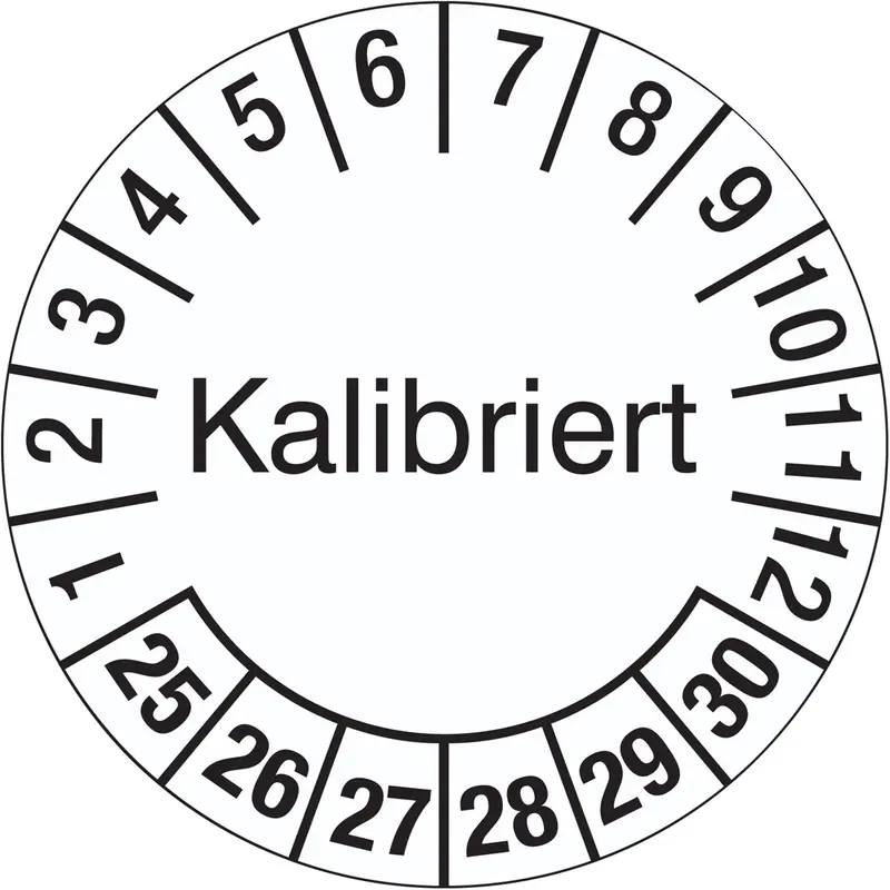 Inspection & Calibration Labels